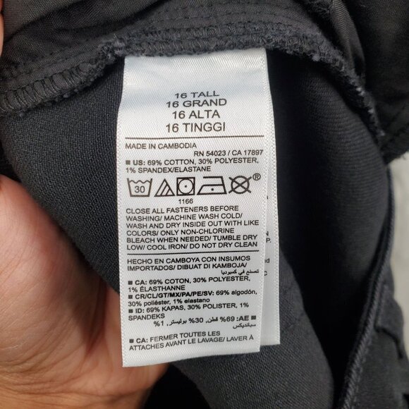 Old Navy High-Rise Wow Loose Jeans Womens Size 16 Tall NWT Straight Cut Denim - Picture 10 of 16